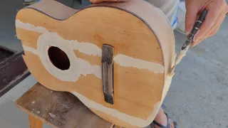 реставрація старої гітари 🎸 restoration of an old guitar