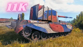 FV4005 Stage II  11K Damage 6 Kills  World of Tanks Gameplay (4K)