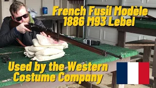 Overview & Firing - Fusil Modèle 1886 M93 Lebel: Used by the Western Costume Company
