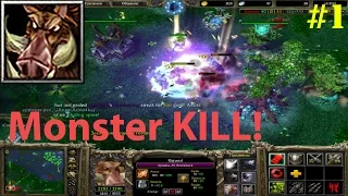 DoTa 6.83d - Бристлбек в мид | гайд! ★ Monster kill! #1