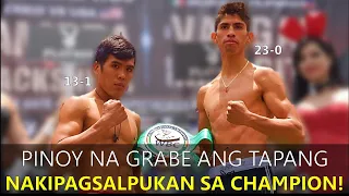 Pinoy na Grabe ang Tapang, Nakipagsalpukan sa Mexican Champion!