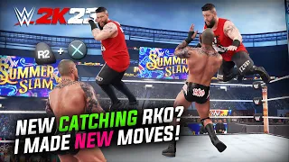 WWE 2K23: "NEW 15 Insane Moves" Rate this moves! ep.1