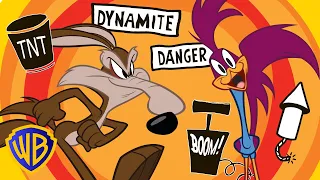 Looney Tunes po polsku 🇵🇱 | Wiluś E. Kojot i Struś Pędziwiatr - kompilacja | @WBKidsInternational