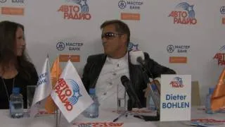 Dieter Bohlen's press conference at the Olympiysky Hall (27/11/2009)