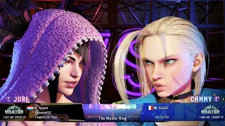 Street Fighter 6 Online Matches #196 - Kyneris (Juri) vs Amin82 (Cammy)