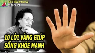 10 Kinh nghiệm về sức khỏe quý hơn vàng của giáo sư tim mạch