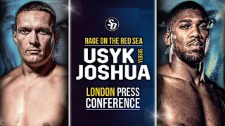 LIVE BROADCAST • USYK vs JOSHUA II • PRESS CONFERENCE | London