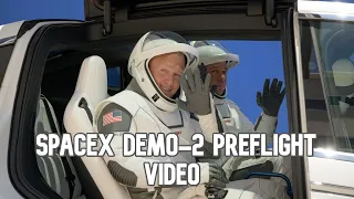SpaceX Demo-2 preflight video