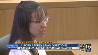 Jurors ask Arias questions