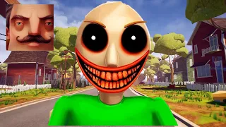 Hello Neighbor - My New Neighbor Baldi Exe Act 2 Door Gameplay Walkthrough