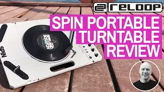 Reloop Spin Portable Turntable Review - Scratch on the go!