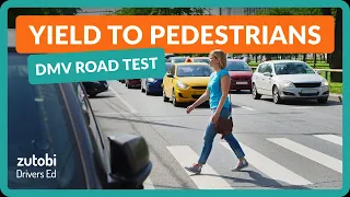 How to Deal With Pedestrians to Pass Your Road Test