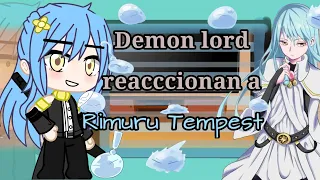 Demon Lord react to Rimuru Tempest♧-1/5-no original-♧