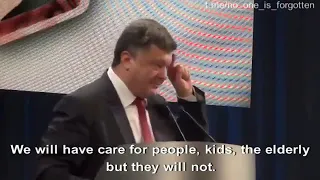 Poroshenko predicts the future