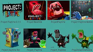 Project Playtime 0.1.9,Project Newtime,Project Playtime,project Mobile,Project Playtime Rec,Project