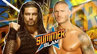 WWE Summerslam 2014   Roman Regins vs Randy Orton Match HD