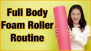 How To Use A Foam Roller (Full Body Routine)- Ask A Physio