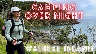 Hiking and Over Night camping ⛺️ on Waiheke Island