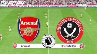 FC 24 | Arsenal vs Sheffield United - Premier League 2023/24 Season - PS5™ Gameplay