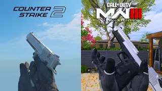 Counter-Strike 2 [2023] VS COD Modern Warfare III [2023] : Weapon Comparison