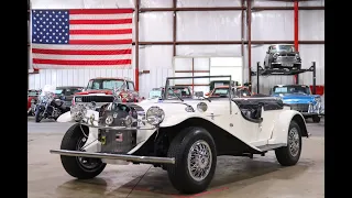 1929 Mercedes Benz SSK Gazelle Replica For Sale - Walk Around Video (204 Miles)