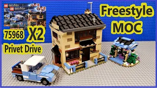 Lego Harry Potter MOC 4 Privet Drive 75968 Alternate B Model Alt Build