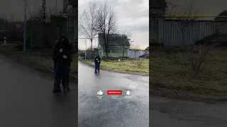 Прикольное поздравление с Днём Рождения, заказали большого медведя. Эмоции для подруги #сюрприз