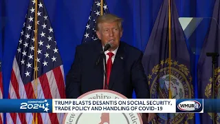 Trump blasts DeSantis on Social Security, handling of COVID-19