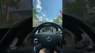 Mercedes Benz E-Class W212 POV Drive