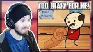 TOO CRAZY FOR ME! - Reacting to Cyanide & Happiness Compilation - #15