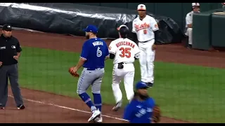 Vladimir Guerrero Jr Behind the back