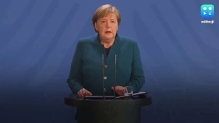 German Chancellor Angela Merkel in quarantine