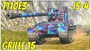 IS-4, T110E3 & Grille 15 ● WoT Blitz