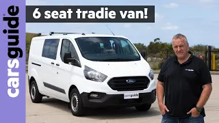 Ford Transit Custom 2021 review - DCiV (crew van) GVM test: 6-seat van instead of a ute?