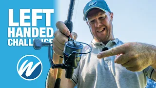 Wrong Handed Fishing Match | Jamie Hughes Vs Andy May Challenge