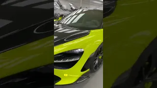 McLaren Neon Beauty 🏎️ || @CAREXPERTSSilchar || @NewWrapAndRidegraphic