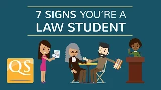 7 Signs You're a Law Student