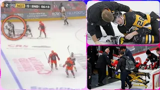 Adam Johnson gruesome Injury Caught On Video - Skate slash*s Adam Johnson's throat -