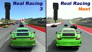 Real Racing 3 vs Real Racing Next @ Circuit of The Americas