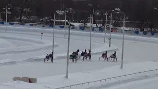 Московский ипподром. Бега. 25.02.18. Заезд 3(91)