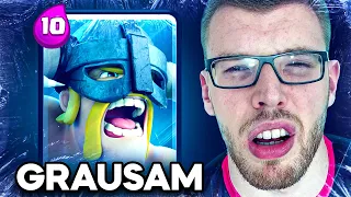 😱🥶ELITEBARBAREN mit FREEZE  ÜBERRENNT ALLES... (neues No Skill Deck) | Clash Royale Deutsch