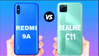 Redmi 9A VS Realme C11 مقارنة فئة المظاليم 🔥