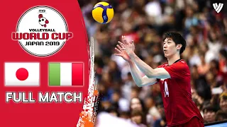 Japan 🆚 Italy - Full Match | Men’s Volleyball World Cup 2019