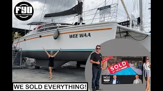 We SOLD everything & bought a 43 foot catamaran to sail Australia & hopefully the world! Ep 2