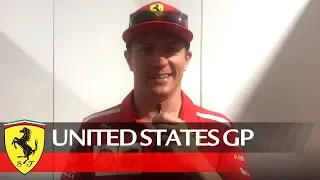 United States Grand Prix - Kimi's message for you!