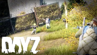 Удивительная Атака на Неидеальную Базу в DayZ Standalone!