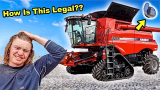 We Put A Giant 200mm Turbo On A Combine (1900HP)