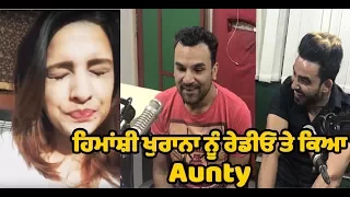 Himanshi Khurana is said Aunty at Radio to which she reacts | Dainik Savera
