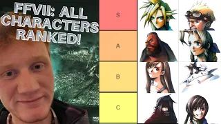 Final Fantasy VII: All Characters RANKED from WORST to BEST! (FF7 Character Tier List)