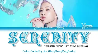 Xiumin (시우민) - SERENITY Color Coded Lyrics (Han/Rom/Indonesia) (English Trans Turn on CC)